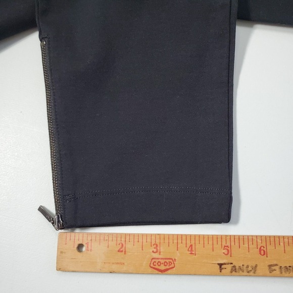 Eileen Fisher Womens Pants Size Small Petite Black Ankle Stretch Minimalist - Picture 12 of 13